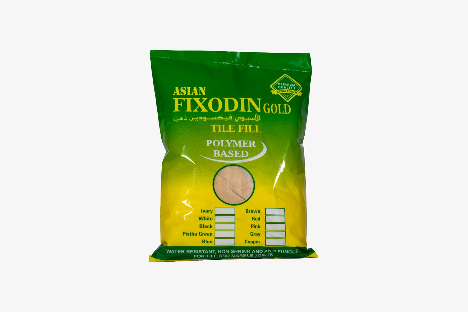 Asian Fixodin Gold Polymer Based Tile Fill