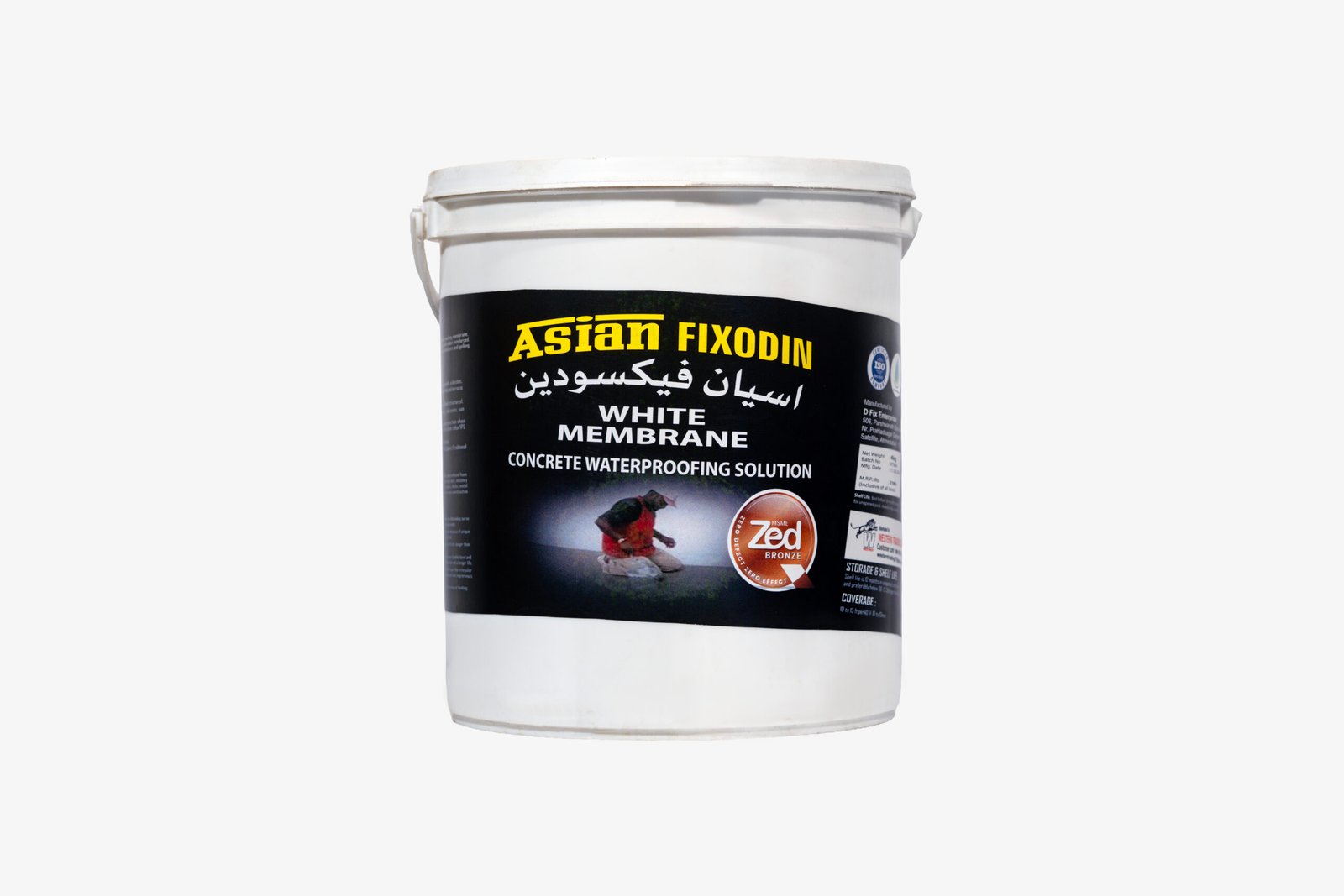 Asian Fixodin White Membrane Coating